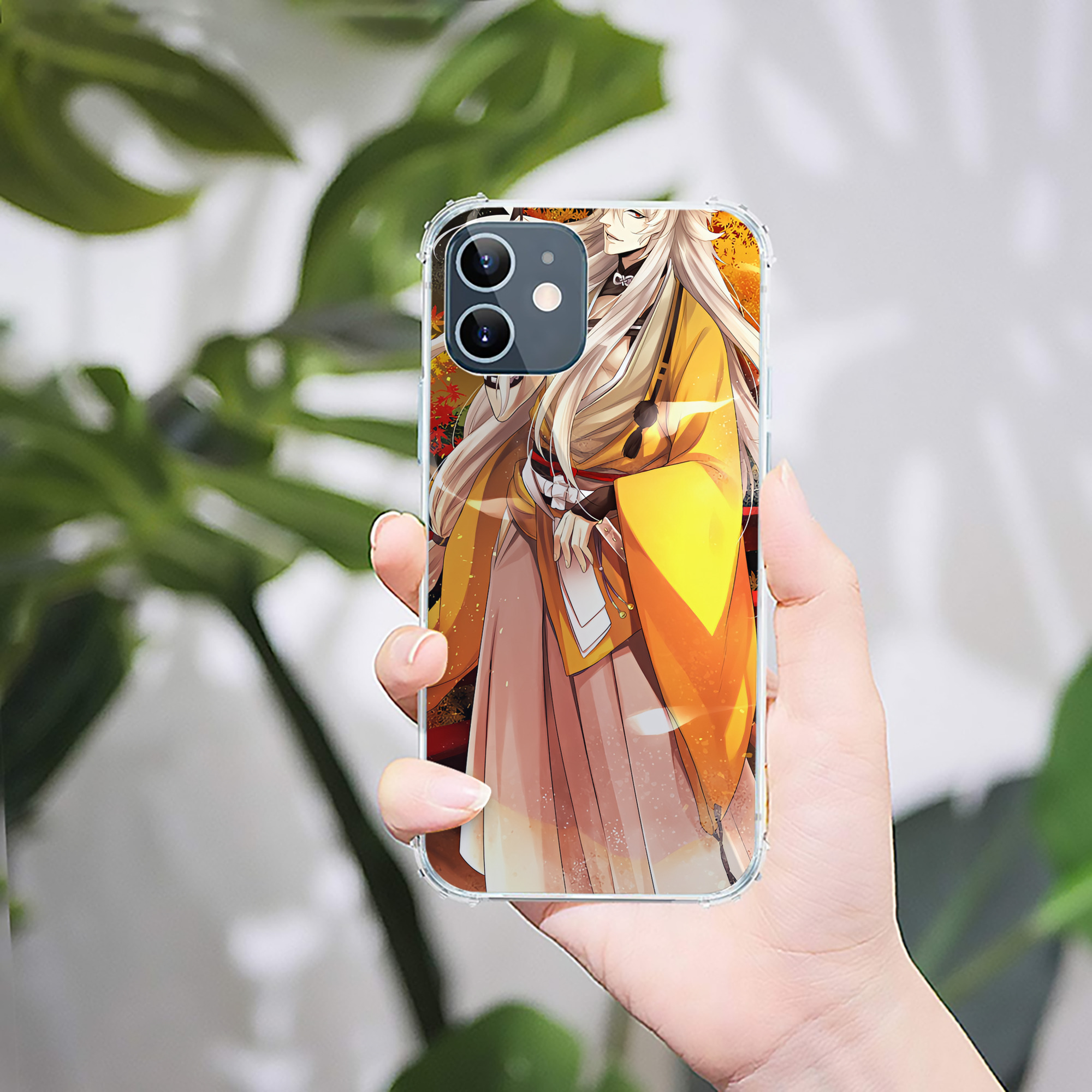 （画像用） 刀剣乱舞 Touken Ranbu 【iPhone 12シリーズ対応】透明スマホケース（クリアソフトケース）